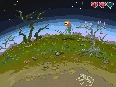 New Game Environment environment game hey bud illustration pixel art scene