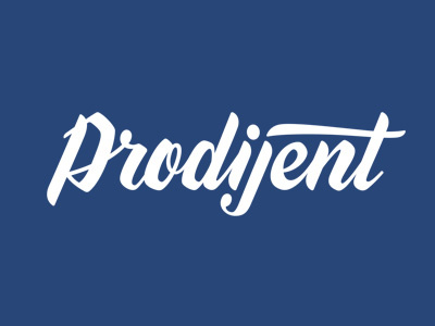 Prodijent logo script