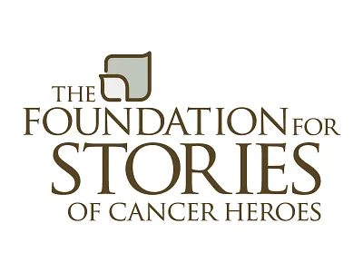 The Foundation for Stories of Cancer Heroes logo cancer cancer heroes foundation logo logo design non profit stories