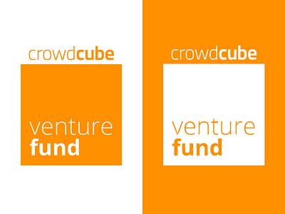 Venture Fund crowdfunding fund logo orange square white