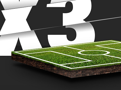 Football Pitch football illustration