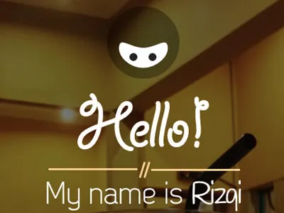 Home rizqi.co css debut html portfolio responsive web