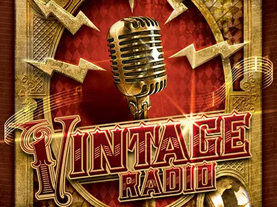 Vintage Jazz Music Event Flyer Template aged copper gold jazz music pipes smoke song steampunk vintage