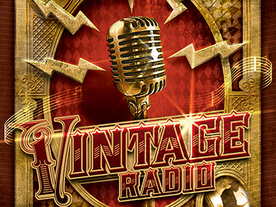 Vintage Jazz Music Event Flyer Template aged copper gold jazz music pipes smoke song steampunk vintage