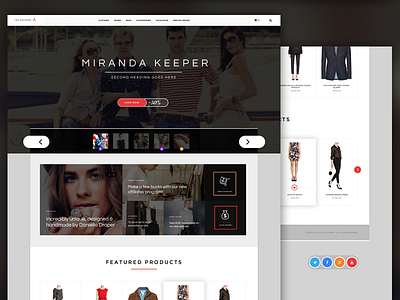 Shopper e commerce web design wordpress