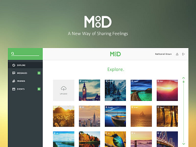 Mood-design app design flat graphic design logo network people social ui ui design ux widget