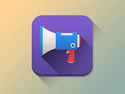 Talk Icon app apple flat icon ios ipad iphone shadow talk