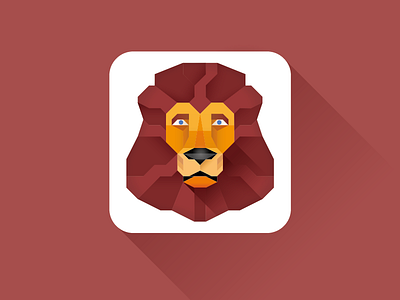 Lion app illustration