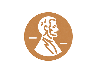 My one cent icon illustration