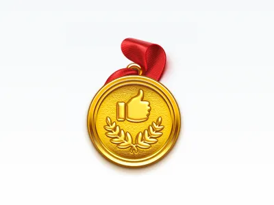Medal gold like medal photoshop
