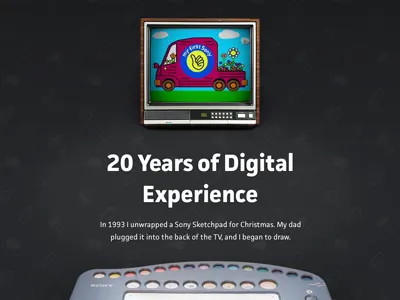 About page about dark parallax