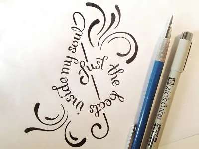 Beats beats filigree hand drawn hand lettering illustration lettering music sketch swirls type typography