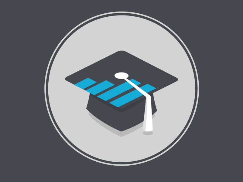 Graduate Cap Animation animation blue cap gif graduate xero