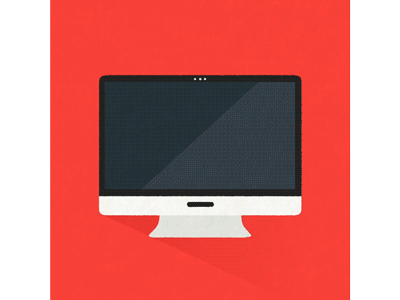 Digital (GIF) animation desktop gif ibm imac loop motion graphics texture