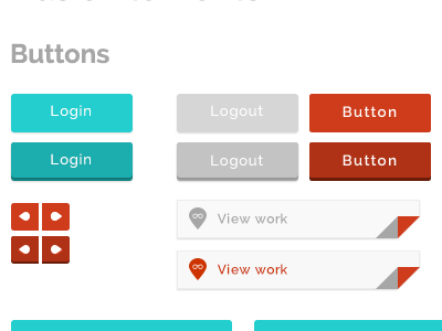 Ui design kit buttons design first kit ui