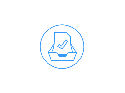 Your Order app app icon flat flat design icon illustration mohldesign monocolor order outline