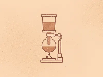 Coffee siphon icon an icon brown cafe icon coffee coffee icon design icon retro siphon siphon icon vintage web icon