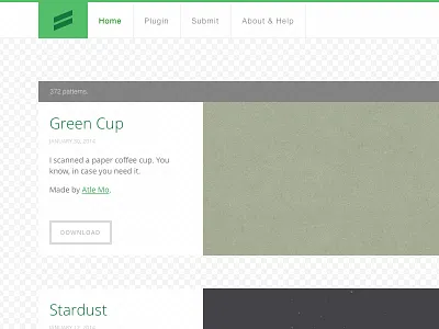 Subtle Patterns 2014 refresh flat green subtle patterns