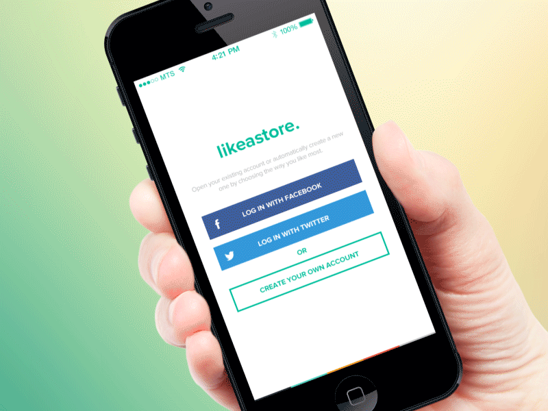 Likeastore 2d animation after effects animated gif illustration ios7 likeastor motion graphics shop store vector illustration
