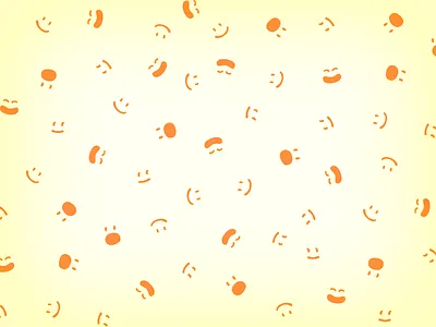 Dada pattern 2 bicolor color dada pattern smile