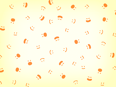 Dada pattern 2 bicolor color dada pattern smile
