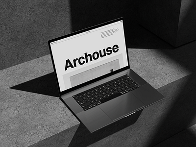 Archouse - Architecture Portfolio Site animation architecture bold design framer minimalist modern portfolio template ui website white