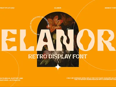 Elanor Retro Display timeless