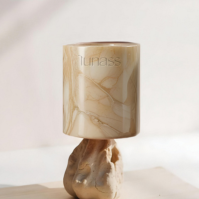 Lunass Candle Brand Identity & Packaging boxdesign brand design brand identity branding branding design candlebox candlebrand candles design elegant design logo logo design logodesign logos logotype luxury design minimal packaging packagingdesign