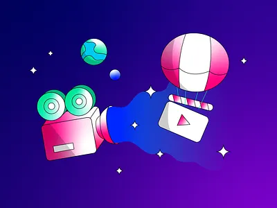 Artworks for EdTech Startup artwork branding color design graphic design icon illustration ui ux vector