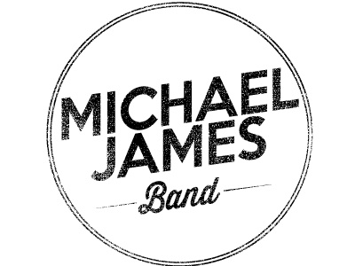 Michael James Band Logo band logo distressed logo