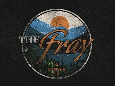 Fray 2 apparel arrow band colorado crest denver merch shield the fray vintage