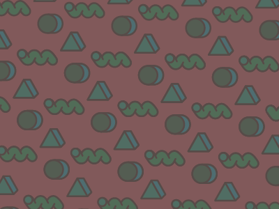 Squiggle pattern noodle face pattern shapes squiggles vector wip