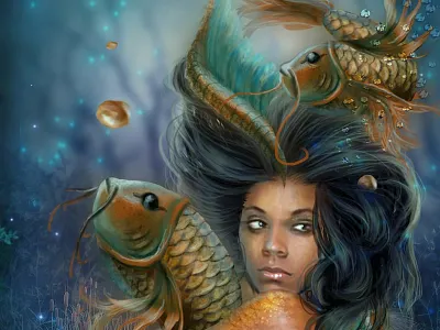 SunQueen Goddess art digital fantasy nika painting queen sun uk