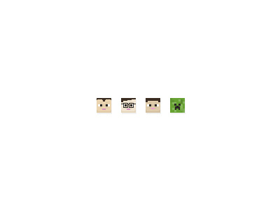 Minecraft Heads minecraft pixels