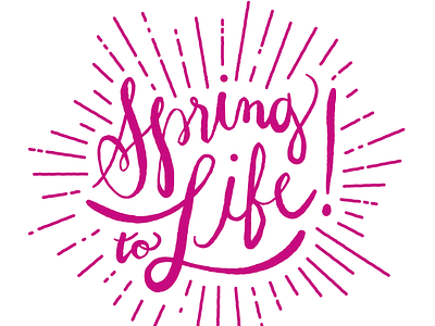 Handdrawn script mark calligraphy drawn handdrawn handwritten life logo mark script scroll sunburst typography