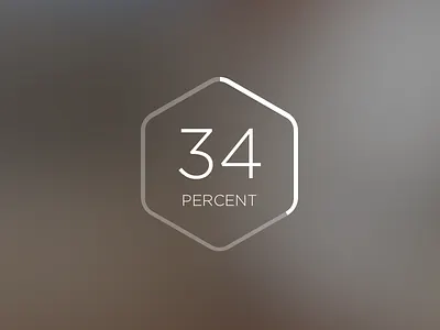 Hexagonal Preload 34 blur hexagon loading percent percentage preload