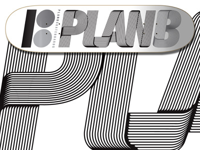 PlanB Skateboards Hyper Series action sports graphics mascot plan b skateboard skateboards