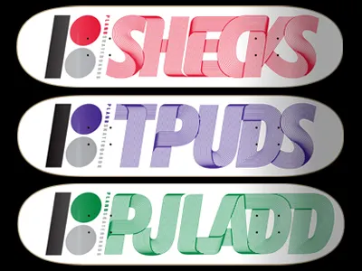PlanB Skateboards Hyper Series action sports graphics mascot plan b skateboard skateboards