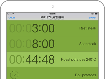 Kounter Timer 2x ios ipad app kounter