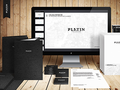 Platin Telecom corporate illustrator kosice logo platin slovakia telecom