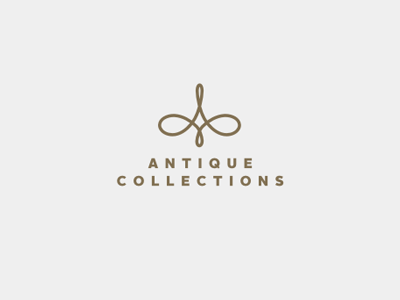 Antique Collections antique collections e shop logo logotype