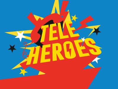 GIF: TeleHeroes 2d after effects gif hero lightning phone