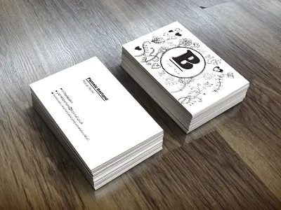 PB — Business Cards branding businesscard graphicdesign grid identity illustration layout minimal typography
