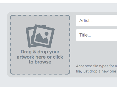 File upload drag drop file upload flat ui web