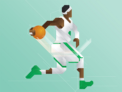 The Rondo basketball boston celtics nba polygon rajon rondo