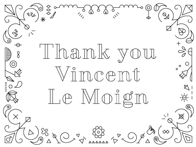 Thank You illustration intricate thank you