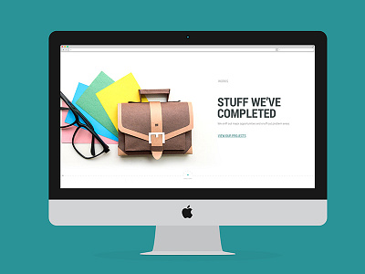 Glue Works glue handcrafted paper portfolio scissor web web design