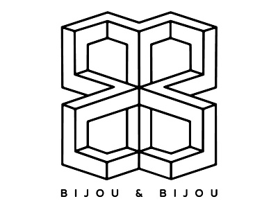 Bijou & Bijou bijou draw geometry logo music party