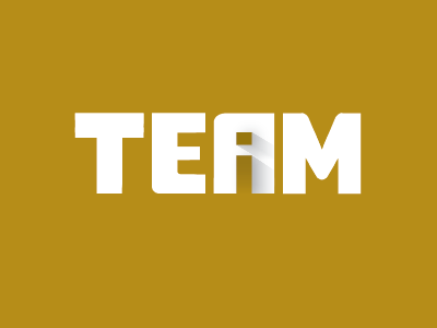 Semantic Antics - I in Team design lettering logo negative space semantic antics typography