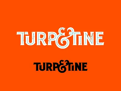 Turp&Tine lettering tine turp type